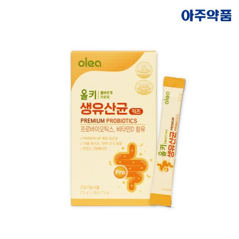 올레아 올키 생유산균 키즈 30p, 75g, 1개