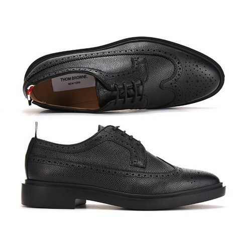 [톰브라운] [ THOM BROWNE] MFD002H 00198 001 클래식롱윙브로그 남성 로퍼 블랙 톰브라운로퍼