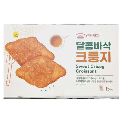 신라명과 코스트코 달콤바삭 크룽지, 25g, 15개 25g × 15개 섬네일