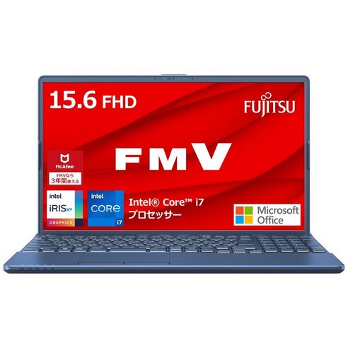 PC FMV LIFEBOOK WA3J1 (MS Office 2021Win i716GBSSD 256GBBDXL Blu-ray Disc [공식] 후지쯔 노트