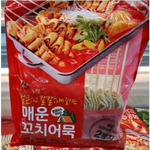 리얼밀 매운 꼬치어묵 528g, 1개