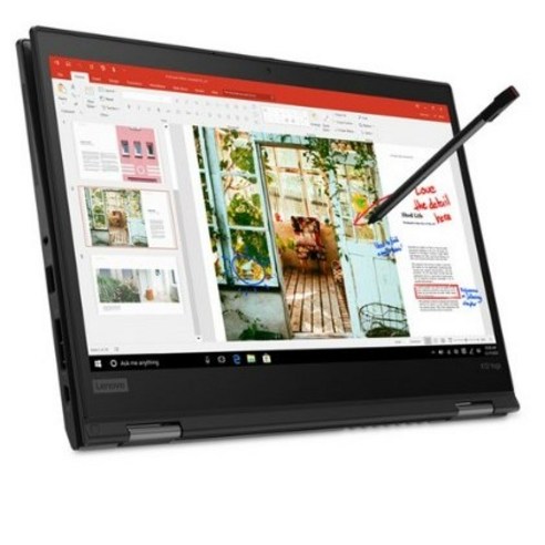 레노버 ThinkPad 노트북 13.3, Black, ThinkPad X13 YOGA - 20SX0006KR, 코어i7, 1TB, 16GB, WIN10 Pro