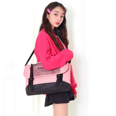 스탠바이미 매쉬 메신저백 패션가방 남녀공용 크로스백