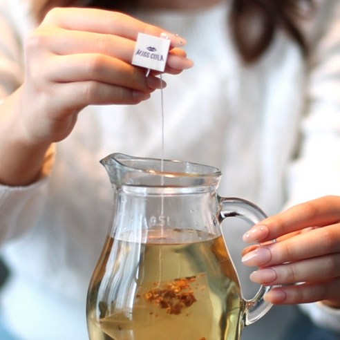 미스큐라티 퍼플 삼각티백 차: 맛, 건강, 편리함을 한 번에!