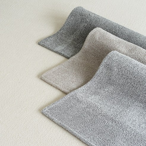 사계절을 위한 베이스 니트 러그 먼지없는러그