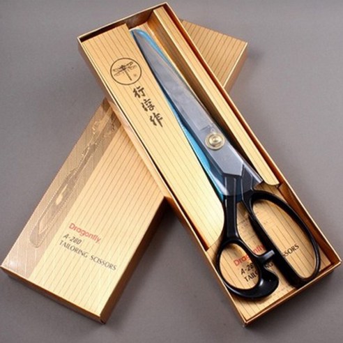 국산 잠자리 재단가위 원단가위 옷감가위, 260mm, 1개