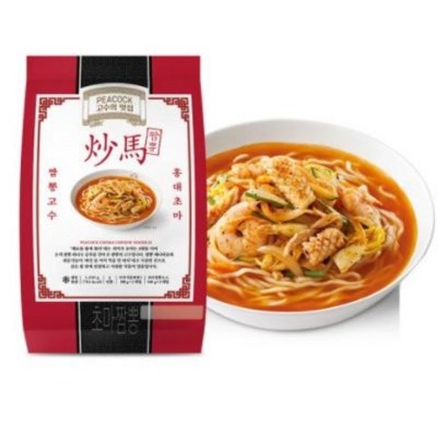 피코크 초마짬뽕 1240g, 1봉, 기타