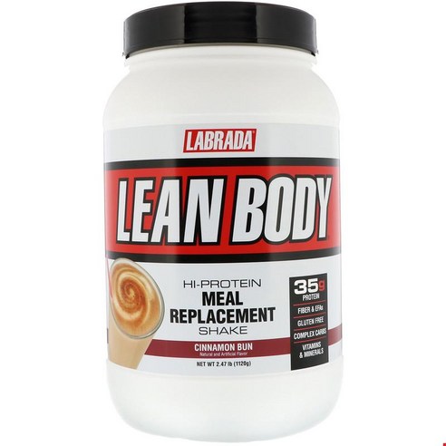 라브라다 뉴트리션 Lean Body 고단백질 식사 대용 셰이크 시나몬 번 1 120g(2.47lbs), 1개, 1.12kg 린바디 라브라다 뉴트리션 Lean Body 고단백질 식사 대용 셰이크 시나몬 번 1 120g(2.47lbs), 1개, 1.12kg 린바디