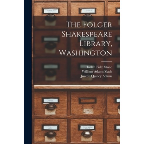 (영문도서) The Folger Shakespeare Library Washington Paperback, Hassell Street Press, English, 9781015203044