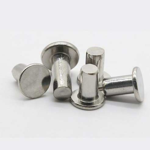 M8 리벳 핸드 플랫 리베팅 12mm 30mm 길이 2쌍, M8x20mm 2개 스텐리벳 M8 리벳 핸드 플랫 리베팅 12mm 30mm 길이 2쌍, M8x20mm 2개 스텐리벳