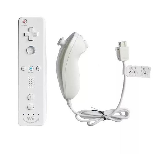 닌텐도 Wii 리모컨 & 눈차크, 게임의 즐거움을 두 배로!