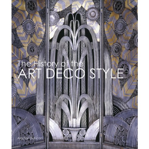 (영문도서) The History of the Art Deco Style Hardcover, Acc Art Books, English, 9781788842259