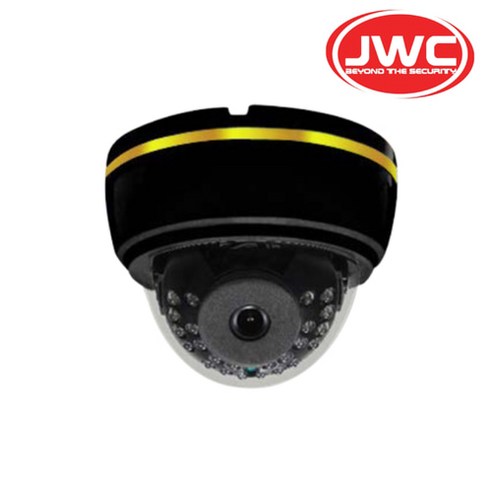 JWC CCTV 적외선 실내 돔카메라 검정 블랙 고화질 240만화소