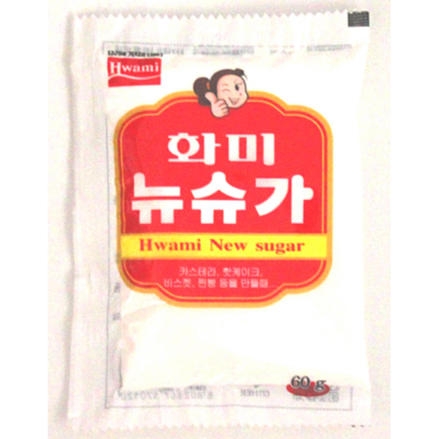 화미 뉴슈가 60G, 1개, 60g