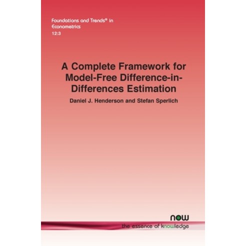 (영문도서) A Complete Framework for Model-Free Difference-in-Differences Estimation Paperback, Now Publishers, English, 9781638282761