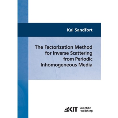 (영문도서) The factorization method for inverse scattering from periodic ...