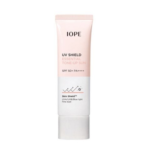 쉴드 아이오페 50ml 선 에센셜 SPF50+ UV PA++++ 톤업 메이크업베이스 선크림 oho*949Ng, UV쉴드 톤업 선