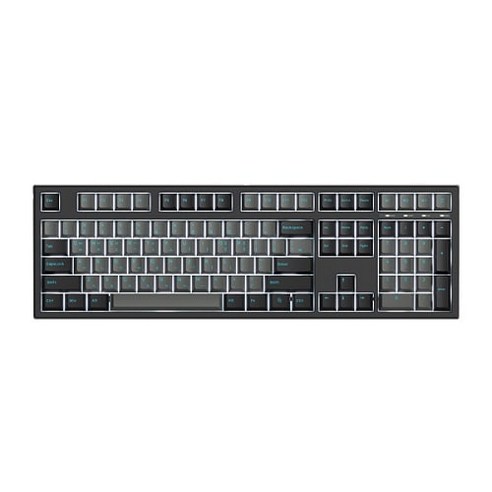 COX 가스켓 마운트 게이밍 기계식 키보드 갈축, Black, 일반형, CX108G PBT