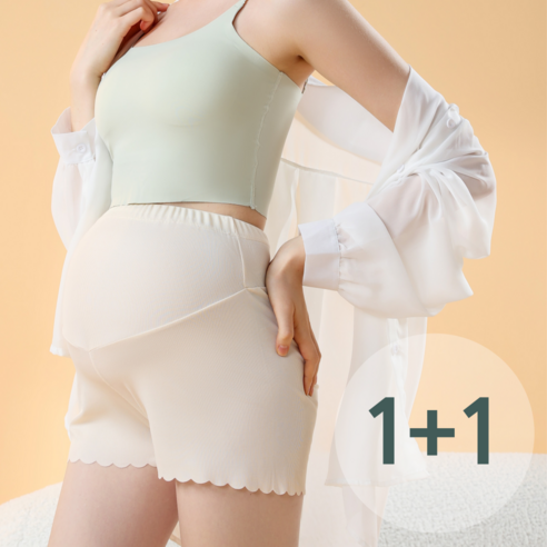 1lliMilli 임산부 여름 속바지 1+1 허리크기 조절