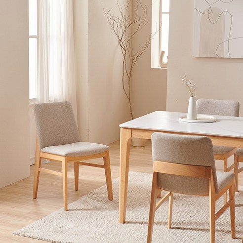 일상에 스며드는 나무의 온기, 삼익가구 어썸 원목 의자