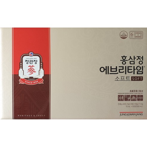 건강으로의 여정: 정관장 홍삼정 에브리타임 소프트