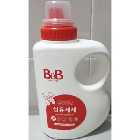 비앤비 섬유세제 본품, 1500ml, 1개