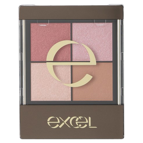 엑셀 excel 리얼 클로즈 아이섀도 팔레트 3.5g, CX06 백 슬릿, 1개