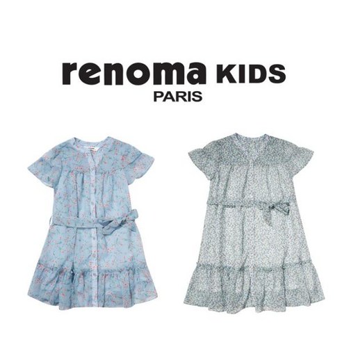 레노마 키즈 여아여아 플로럴원피스 R2023O642