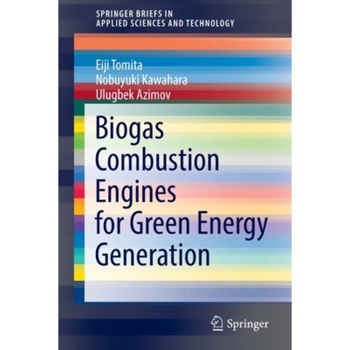 (영문도서) Biogas Combustion Engines for Green Energy Generation Paperback, Springer, English, 9783030945374