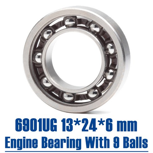 6901UG RC Engine Bearing 13*24*6 mm ( 1 PC ) 6901 UG ID 13mm