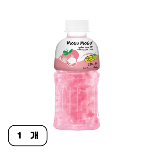 모구모구 리치맛 음료, 320ml, 4개