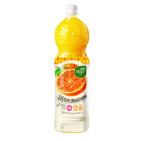 웅진 자연은 달콤 감귤 1.5L 과일주스 오렌지