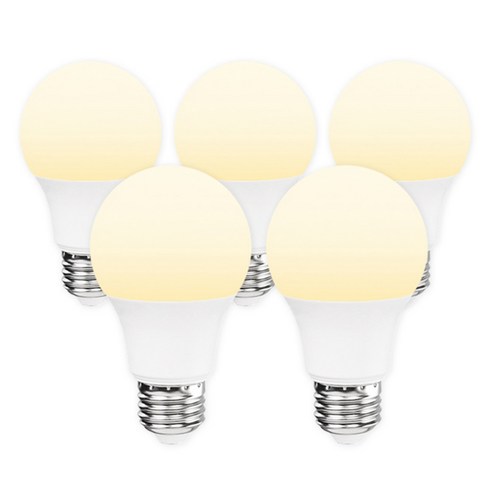 라인라이팅 LED 샤인 벌브 12w, 5개, 전구색