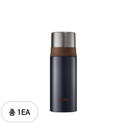 써모스 트럼펫 컵 타입 보온병 FFM-351K, 클래식네이비(CN), 350ml, 1개