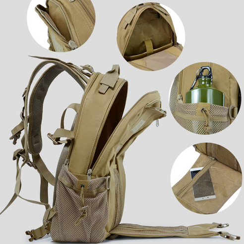 내구성과 편안함을 갖춘 28L 르브아 아웃도어 등산 백팩