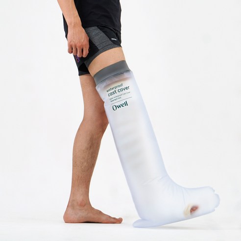 오웰 깁스 방수 커버와 쿨 양말로 깁스 생활을 더욱 편안하고 쾌적하게!
