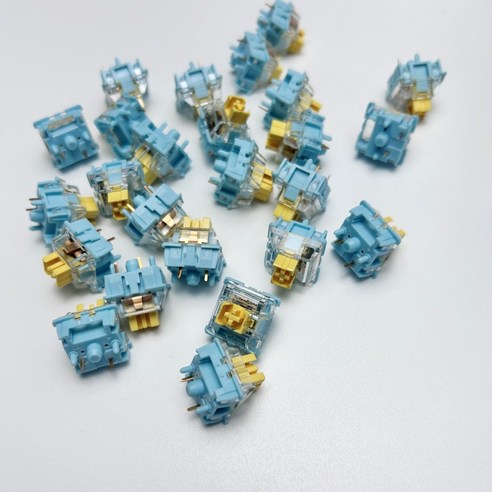 하이무 바다소금 저소음 스위치 기계식 키보드 – 세일트 사일런트 1개 저소음적축스위치