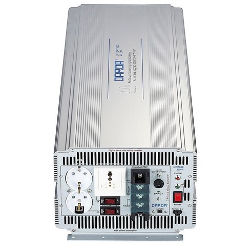 DARDA 차량용 순수 정현파 인버터 DK1280 배터리 DC 12V 8000W 8kw 다르다 피앤케이하이테크 국산정품 자동차용 8k 안전인증