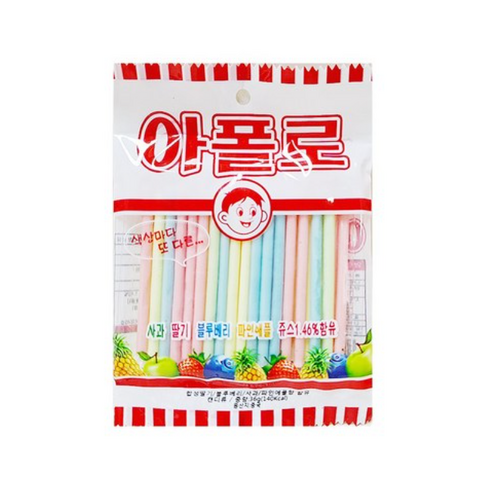 추억의과자 아폴로, 36g, 7개