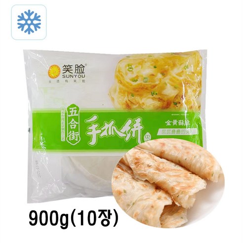 <터보마켓> 중국식품 중국수입 충향풍미 수좌병 전병 900g, 10장