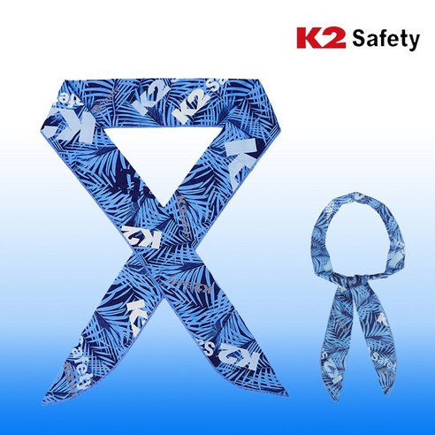 K2 safety 아이스글랜2 쿨스카프 아이스 스카프, 오렌지