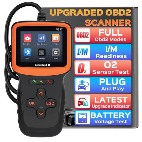 자동차 엔진 오류 코드 스캐너 배터리 진단 도구 1개 오텔진단기
