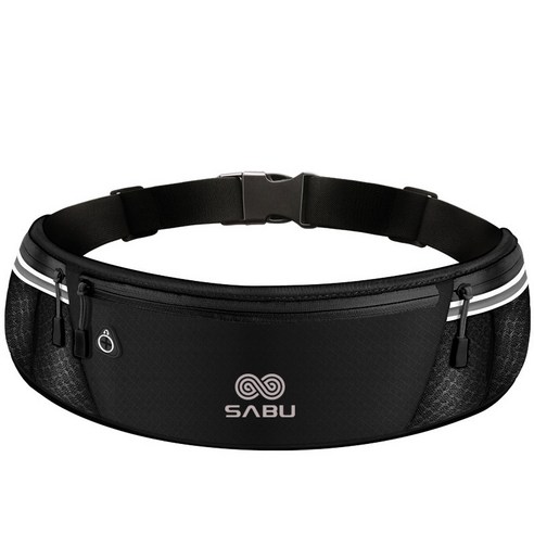 SABU 러닝벨트, 블랙, 블랙