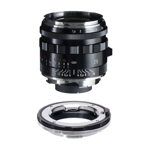 보이그랜더 Voigtlander NOKTON VL 28mm F1.5 ASP Type II 블랙 / L마운트 / 파나소닉S9 / 정품