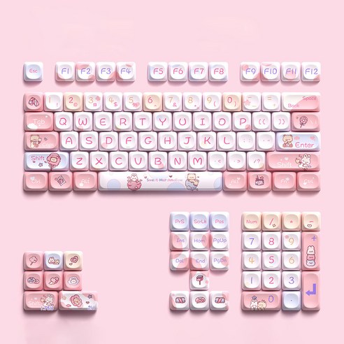 귀여운 키캡으로 스타일을 완성하세요!