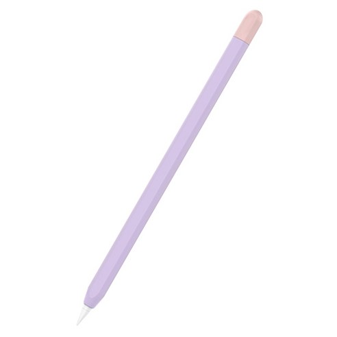 니하 애플펜슬 2세대 실리콘 케이스, 1개, 퍼플-핑크
