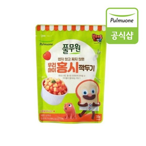 풀무원 우리 아이 홍시 깍두기 종이박스포장, 300g, 2개