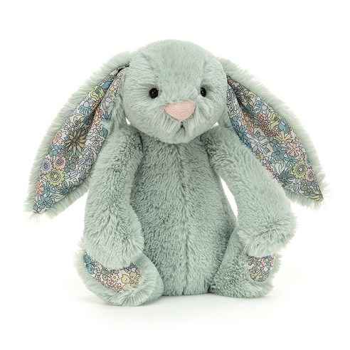 jellycat (젤리캣) 토끼 애착 인형 블라썸 세이지 버니 M, 젤리캣 토끼 애착 인형 블라썸 세이지 버니 M