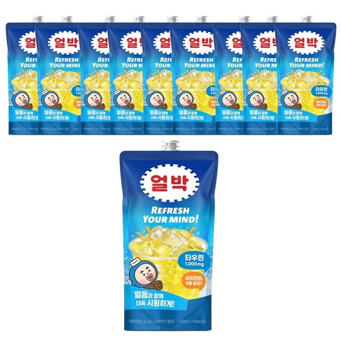 동아제약 박카스 얼박 1박스(10개), 1개, 210ml