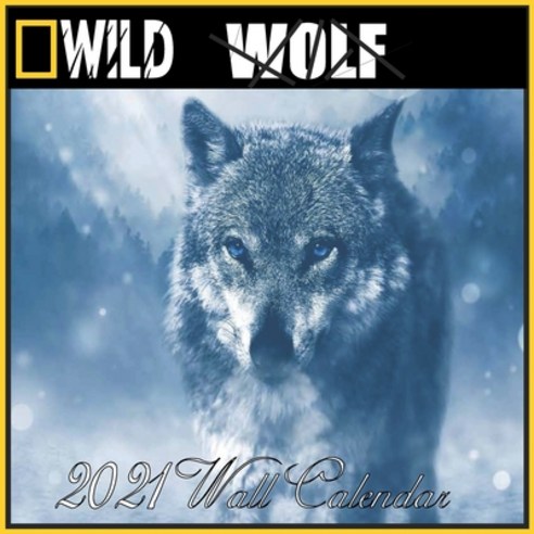 Wolf Calendar 2021: Wolf calendar 2021 "8.5x8.5" Inch 16 Months JAN 2021 TO APR 2022 finished and Gl... Paperback, Independently Published, English, 9798585809590